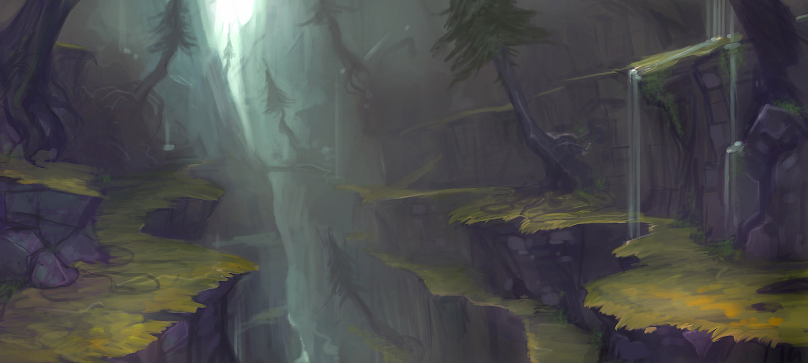 Northrend-Artwork aus dem offiziellen World-of-Warcraft-Fansite-Kit